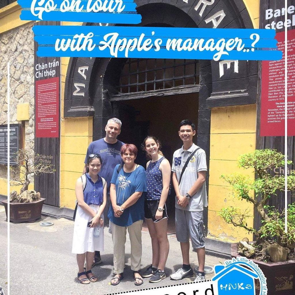 Hanoikids 2018 tour with Apple manager in Hanoi