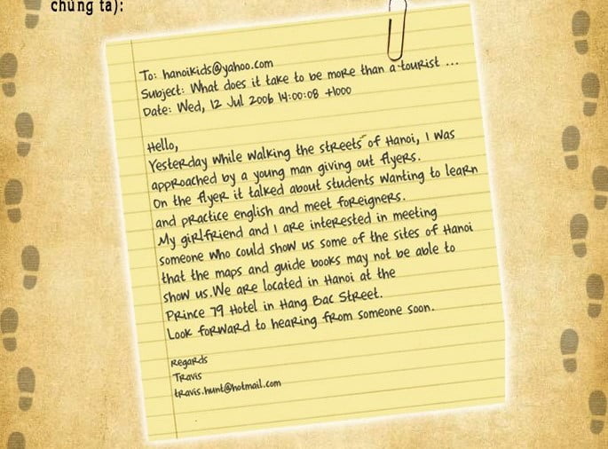 Hanoikids the first tour booked